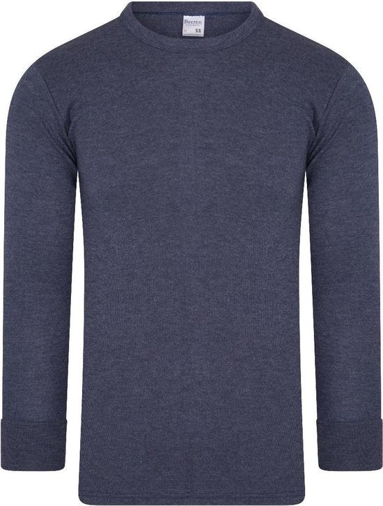 Beeren Unisex Thermo Shirt lange mouw Marine